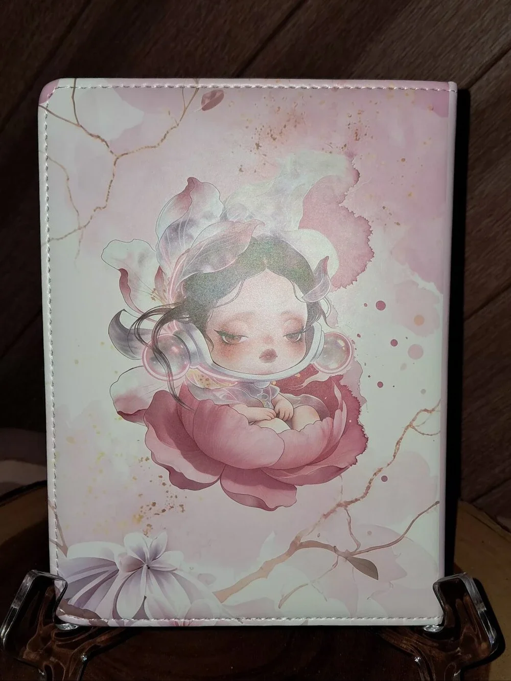 New! SKULLPANDAPU Leather Soft Cover Notebook. Colorful Pages Inside.